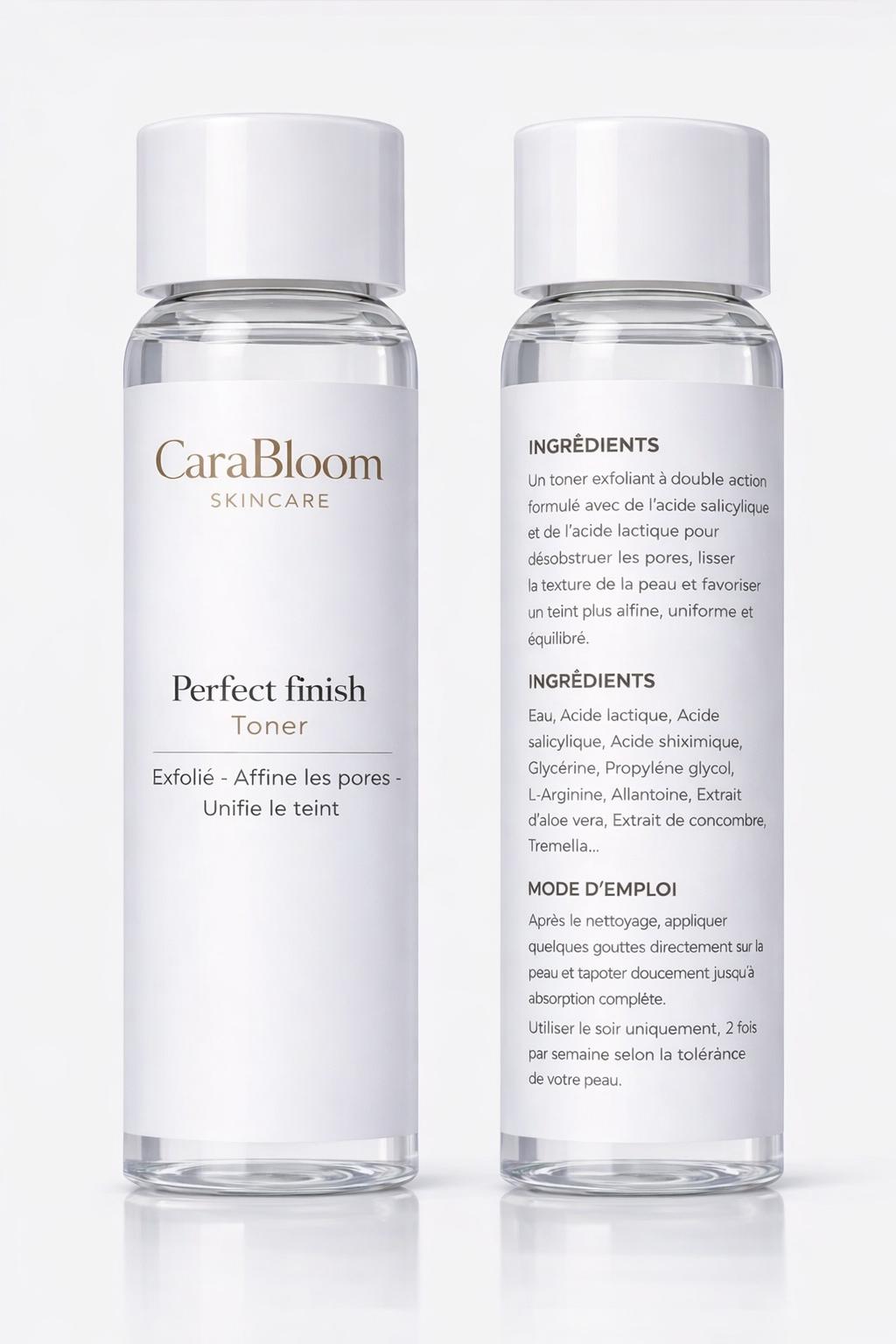 Toner exfoliant
